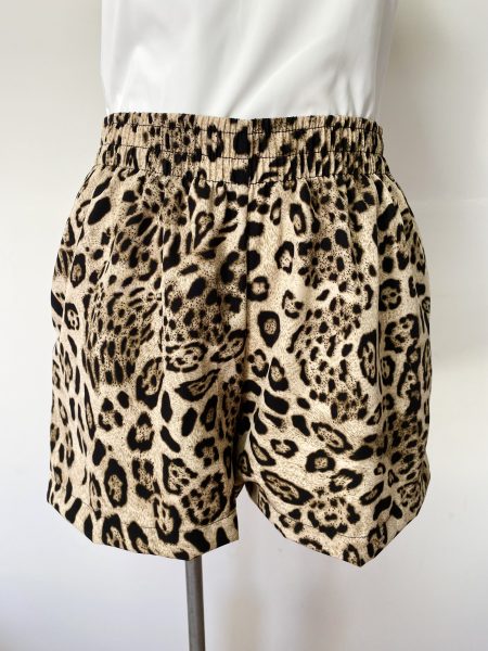 SHORT LEOPARDO HUESO