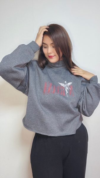 SUDADERA CAFARENA NIRVANA