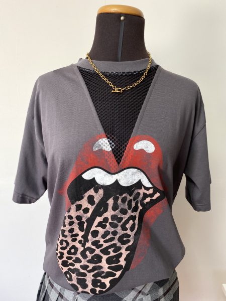 POLO OVERSIZE ROLLING STONES