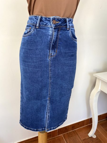 MAXI FALDA AZUL