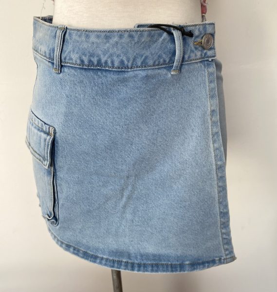 FALDA SHORT CELESTE CARGO