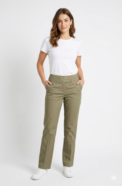 PANTALÓN VERDE